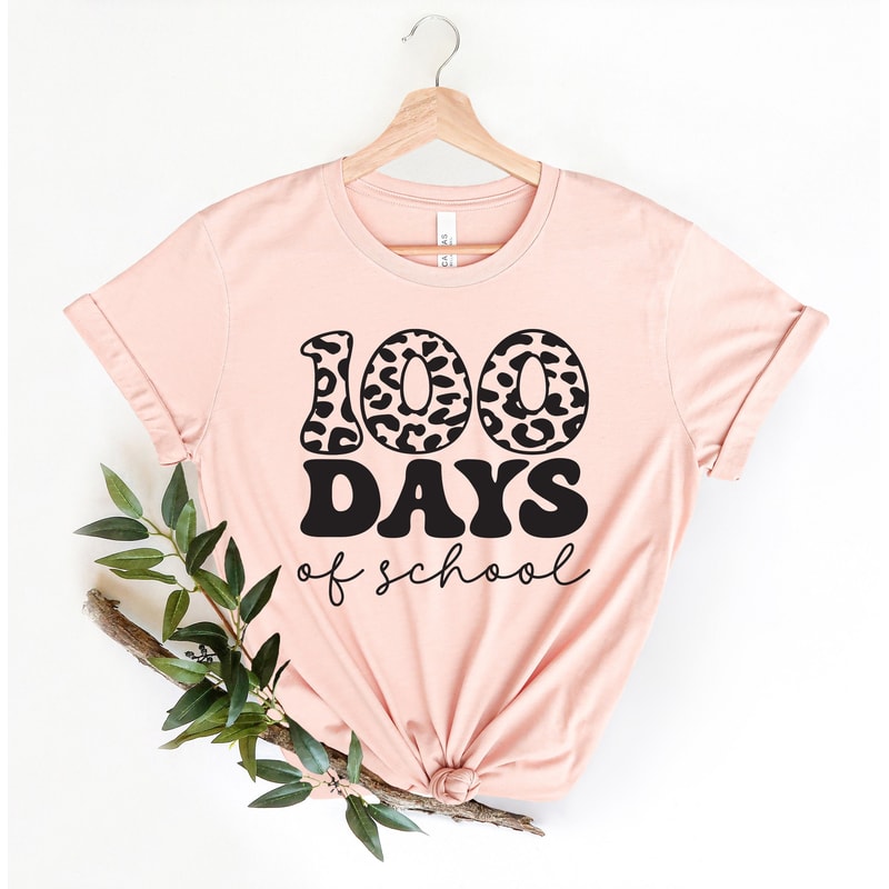 100 Days School Shirt,100 Days Brighter Shirt,Teacher Shirt,100th Day Of School,Back To School Shirt,Teacher Appreciation,girly school Tee - 1.jpg