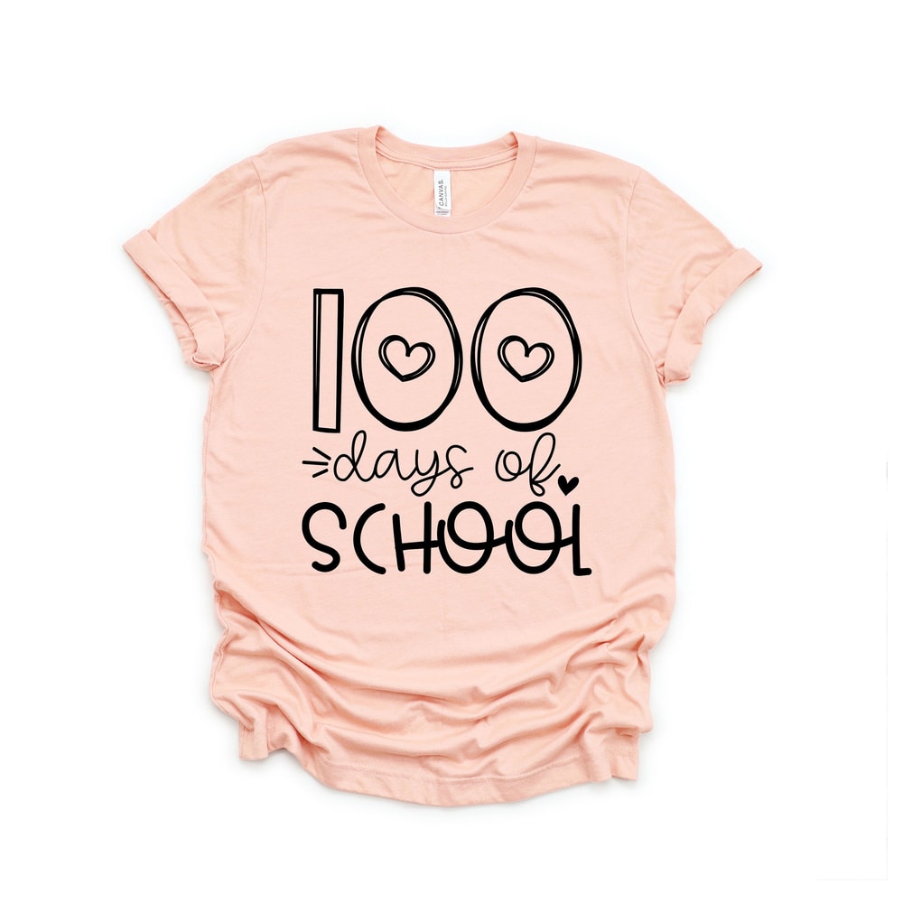100 Days Of School Shirt, 100 Days Brighter Shirt, Teacher Shirt, 100th Day Of School, Back To School Shirt, Teacher Appreciation Shirt - 3.jpg
