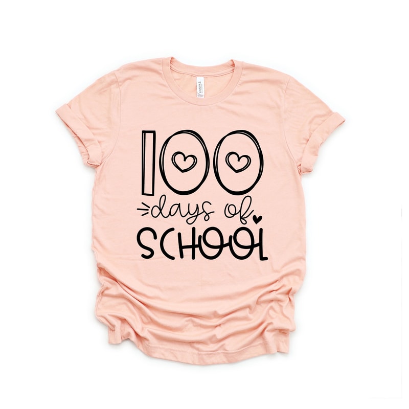100 Days Of School Shirt, 100 Days Brighter Shirt, Teacher Shirt, 100th Day Of School, Back To School Shirt, Teacher Appreciation Shirt - 3.jpg