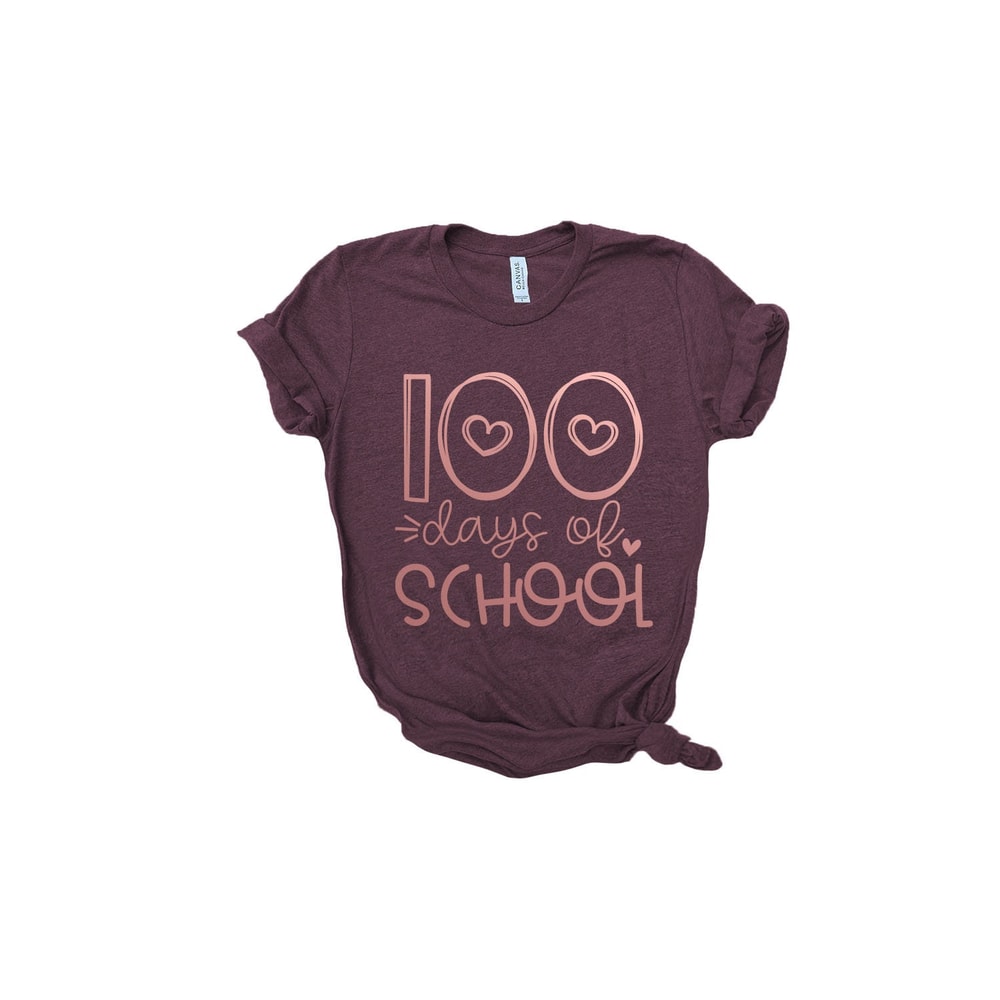 100 Days Of School Shirt, 100 Days Brighter Shirt, Teacher Shirt, 100th Day Of School, Back To School Shirt, Teacher Appreciation Shirt - 4.jpg