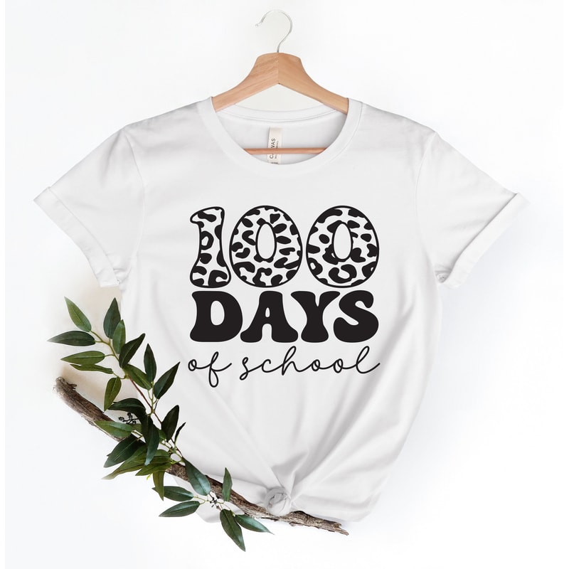 100 Days School Shirt,100 Days Brighter Shirt,Teacher Shirt,100th Day Of School,Back To School Shirt,Teacher Appreciation,girly school Tee - 3.jpg