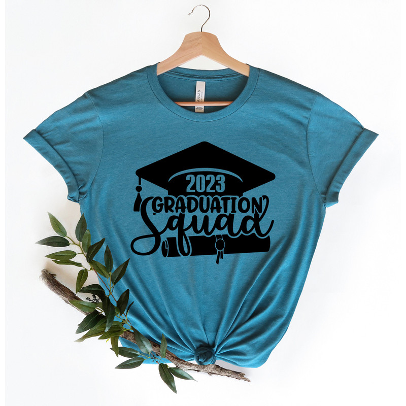 2023 Graduate Squad Shirt, Graduate Shirts 2023, Class of 2023 Shirt,Graduation Shirt for Woman, Graduate Party Shirt, Graduation Gift - 5.jpg