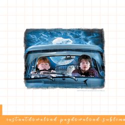 harry potter ron & harry in the flying car png, sublimate, digital download