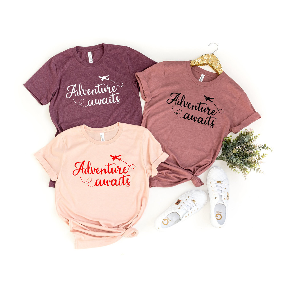 Airplane Mode Shirt,Adventure awaits shirt,Travel Shirt, Vacation Shirt,Womens Shirts,Gift for Traveler,Travel Wanderlust Motivational Shirt - 1.jpg
