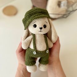 Crochet bunny pattern , amigurumi pattern bunny, bunny toy pattern