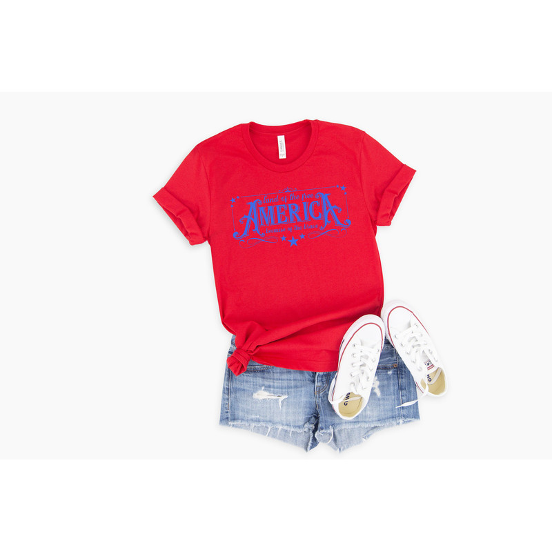 America The Land Of The Free Because Of The Brave Shirt,4th of July 2022 Tee,Freedom Shirt,Fourth Of July Shirt,Patriotic,Independence Day - 3.jpg