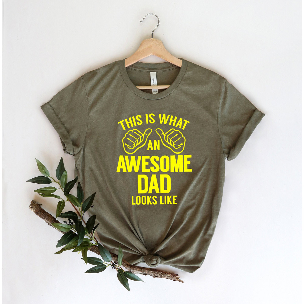 Awesome Dad DAD, Fathers Day Gift, Fathers Day Shirt, funny dad shirt, 1st fathers day gift, Funny Fathers Day Gift, - 2.jpg