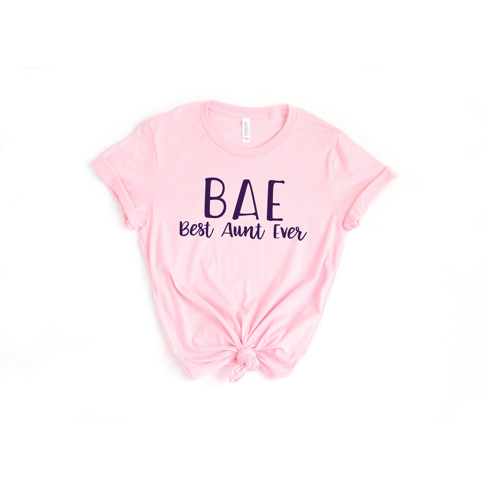 BAE Best Aunt Ever Shirt, Aunt Shirt, New Aunt, Christmas Gift for Aunt, Auntie, Aunt To Be Shirt, Favorite Aunt, Like a Mom Only Cooler - 2.jpg