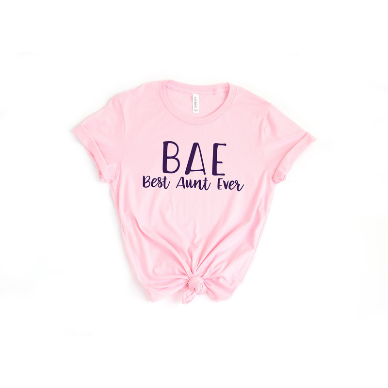 BAE Best Aunt Ever Shirt, Aunt Shirt, New Aunt, Christmas Gift for Aunt, Auntie, Aunt To Be Shirt, Favorite Aunt, Like a Mom Only Cooler - 2.jpg