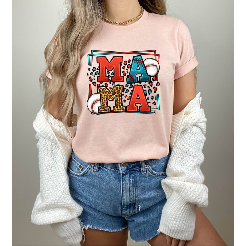 Baseball Mama Shirt, Baseball Mom Shirt, Baseball Shirt For Women, Sports Mom Shirt, Family Baseball Shirt, Mama Shirt, Mom Shirt - 1.jpg