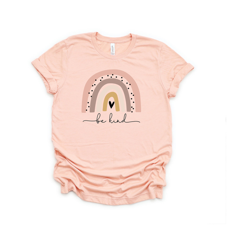 Be Kind Rainbow Shirt, Be Kind Shirt, Be Kind Tee, Rainbow Shirt, Language shirt, Kindness shirt, Rainbow Shirt, Cute rainbow Shirt - 3.jpg