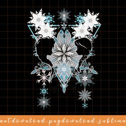 disney frozen elsa anna snowflake boho graphic t-shirt png, sublimate, digital download