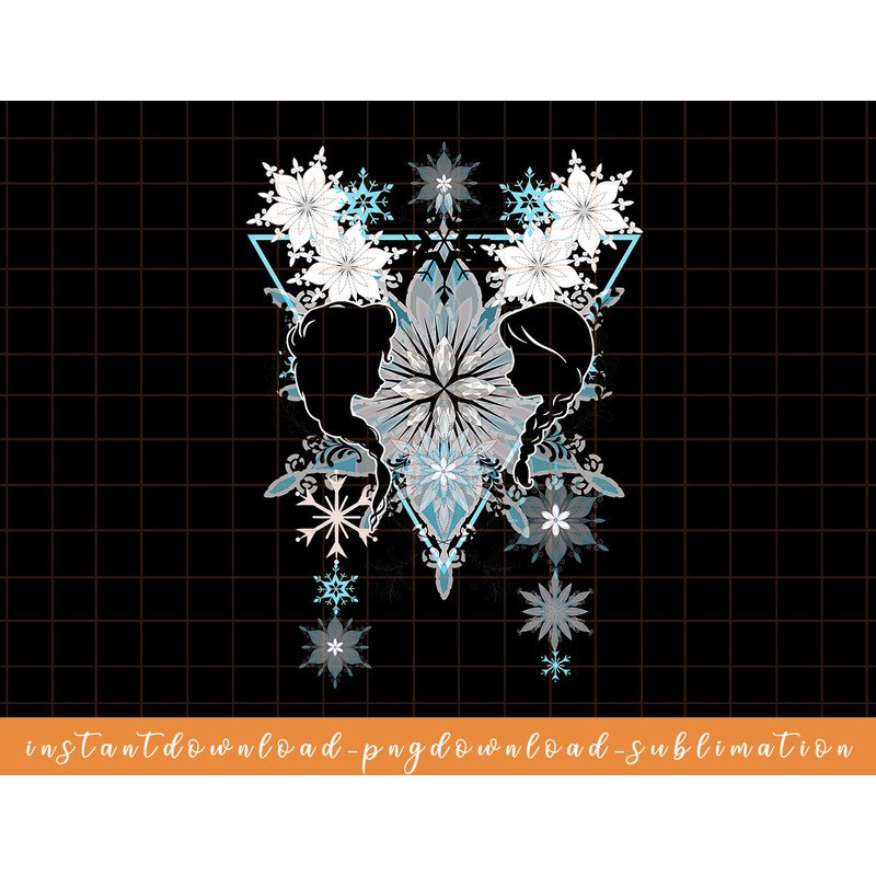 Disney Frozen Elsa Anna Snowflake Boho Graphic T-Shirt png, sublimate, digital download.jpg