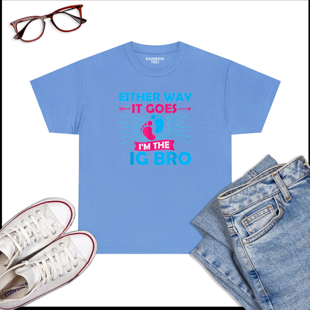 Either-Way-It-Goes-I_m-The-Big-Bro-Gender-Reveal-Party-Baby-T-Shirt-Carolina-Blue.jpg