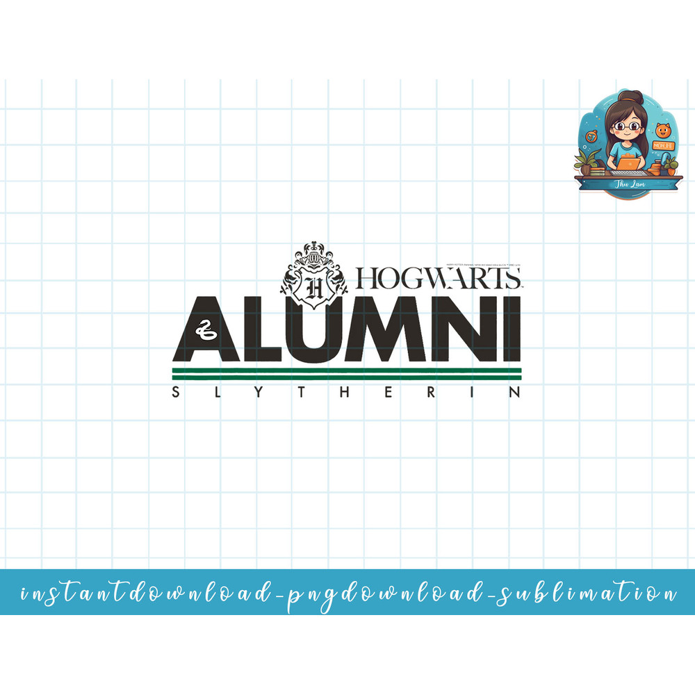 Harry Potter Slytherin Alumni png, sublimate, digital download.jpg