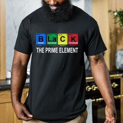 black the prime element shirt,black history month shirt,african american shirt,black power shirt,i am black history shir