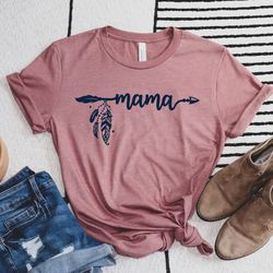 blessed mama shirt, mama life shirt, mother t-shirt, cute mama shirt, cute mama gift,mothers day gift, new mom gift,gift