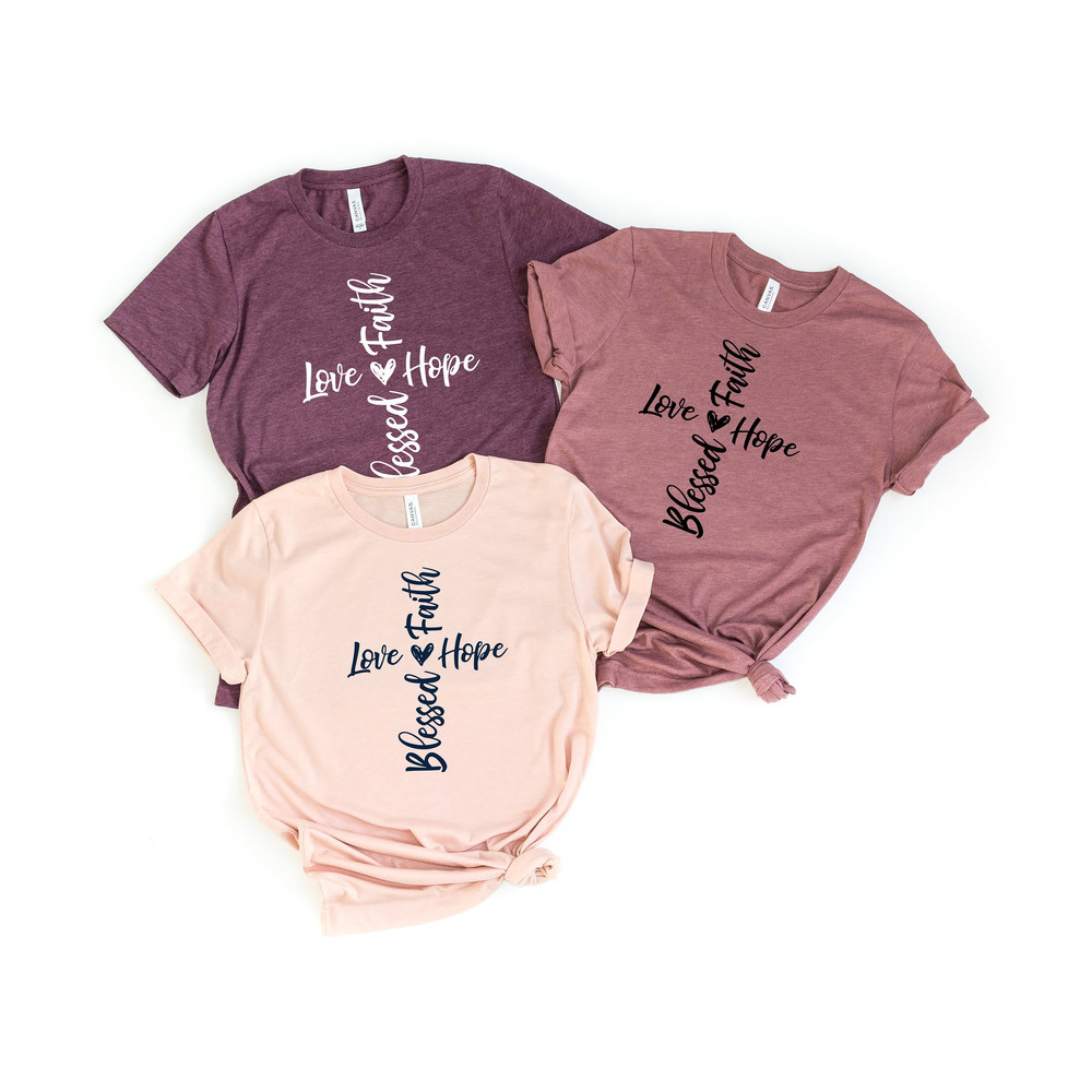 Blessed Shirt,Christian Shirt,Christian Quote Shirt,Faith Cross Shirt Shirt,Hope Shirt,Christian Shirt,Religious Shirt,Jesus Cross Shirt - 1.jpg