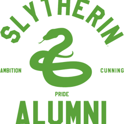 harry potter slytherin alumni poster t-shirt