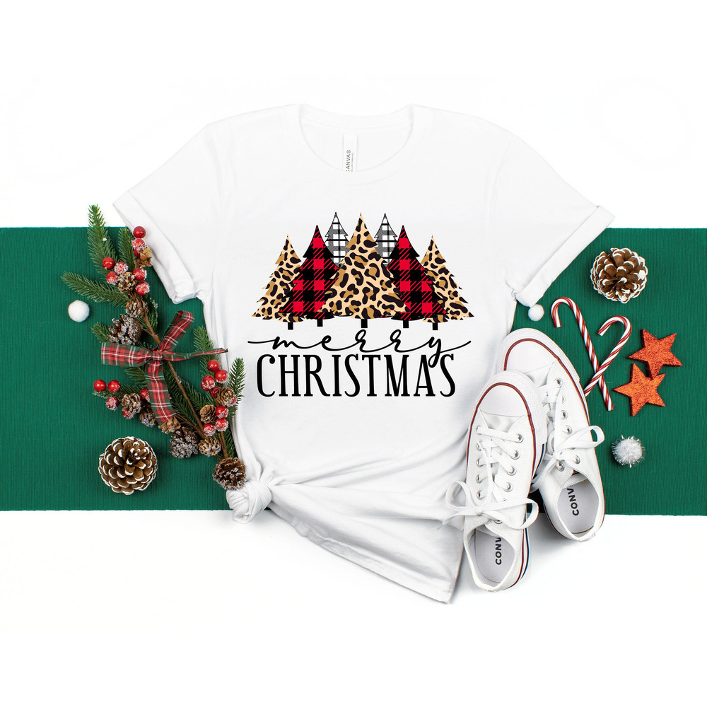Buffalo Plaid Christmas T-shirt,Merry Christmas Shirt,Christmas T-shirt, Christmas Family Shirt,Christmas Gift, Holiday GiftMatching Shirt - 1.jpg