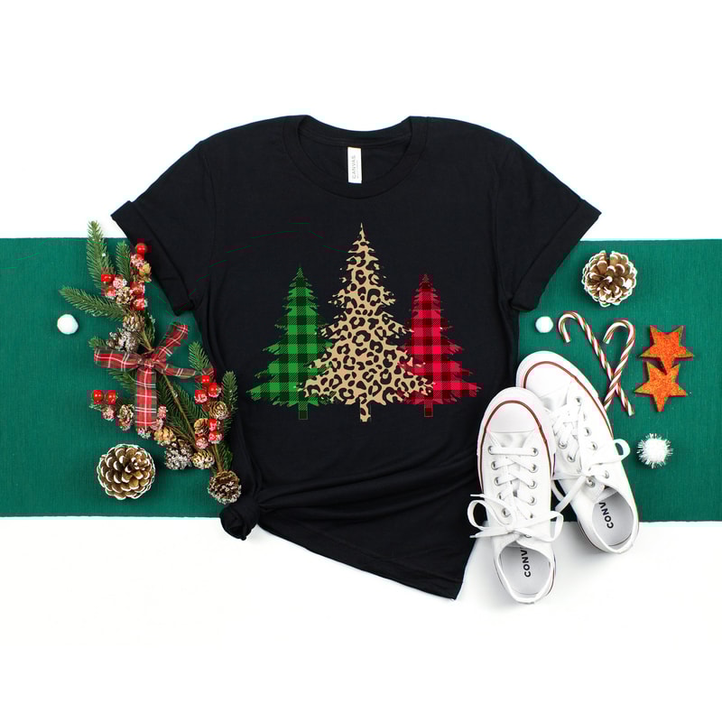 Buffalo Plaid Christmas T-shirt,Merry Christmas Shirt,Christmas T-shirt, Christmas Family Shirt,Christmas Gift, Holiday GiftMatching Shirt - 1.jpg