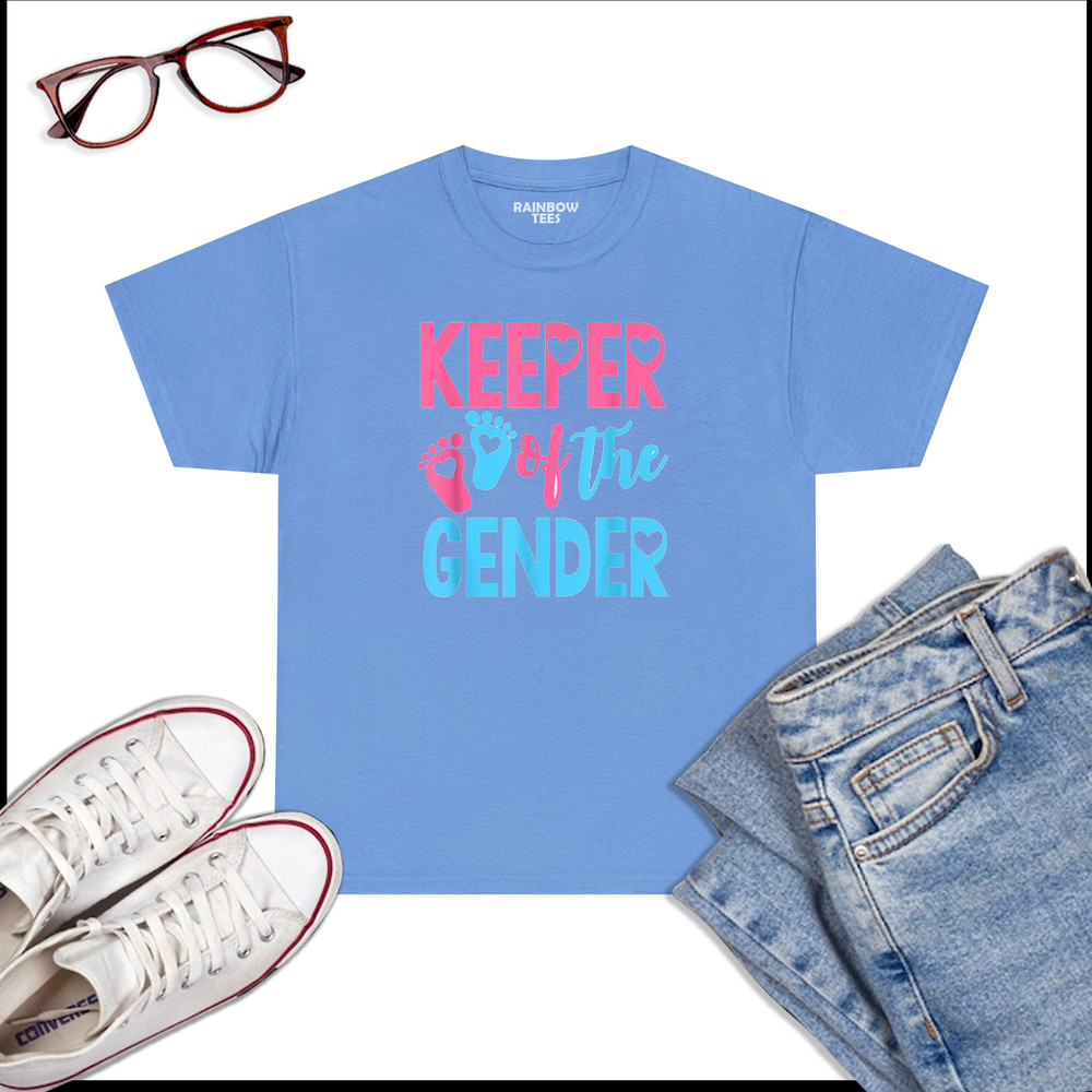 Gender-Reveal-Keeper-Of-The-Gender-T-Shirt,-Gender-Reveal-T-Shirt-Carolina-Blue.jpg