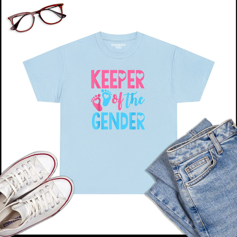 Gender-Reveal-Keeper-Of-The-Gender-T-Shirt,-Gender-Reveal-T-Shirt-Light-Blue.jpg