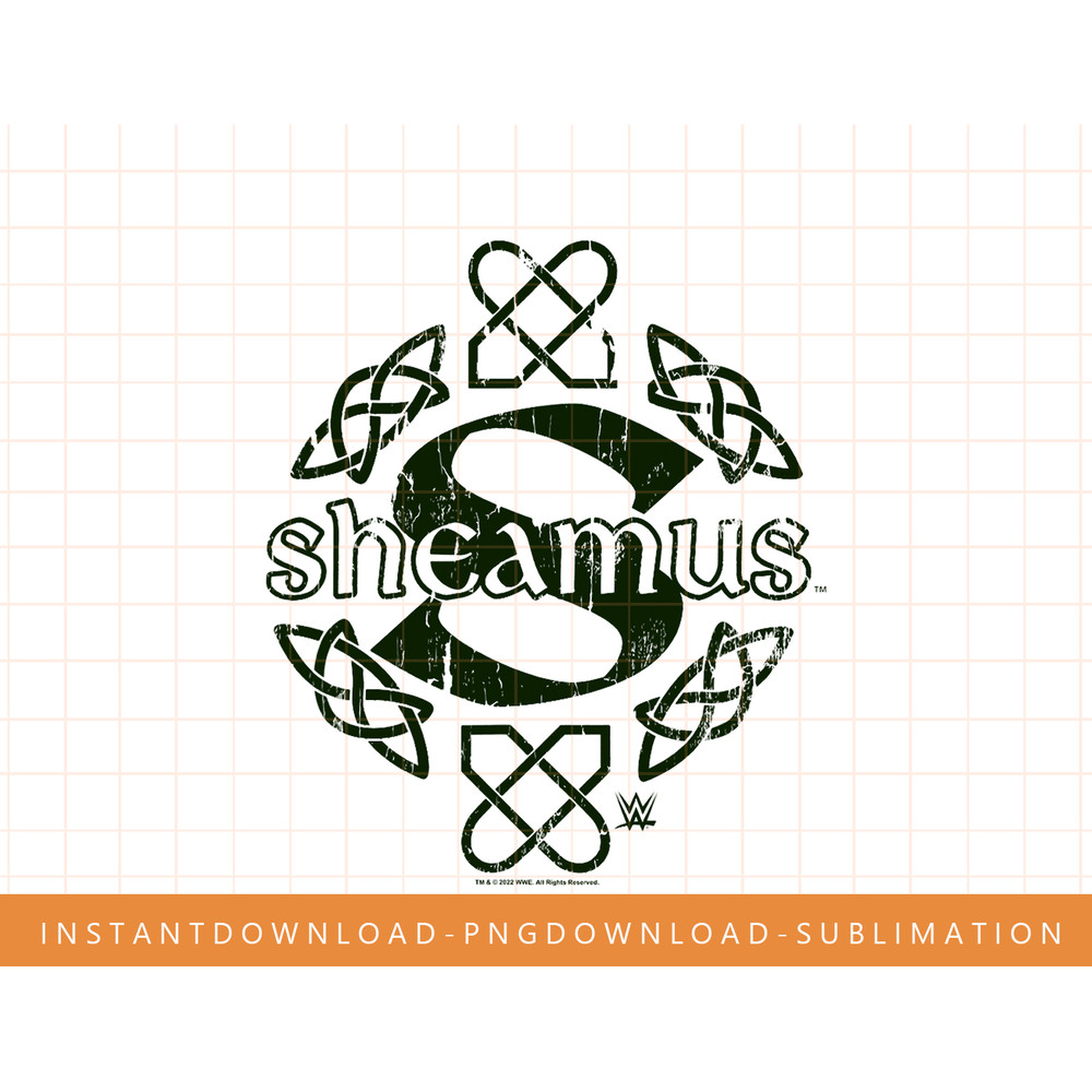 WWE Sheamus Celtic Knot Iconic Logo V2 T-Shirt copy.jpg