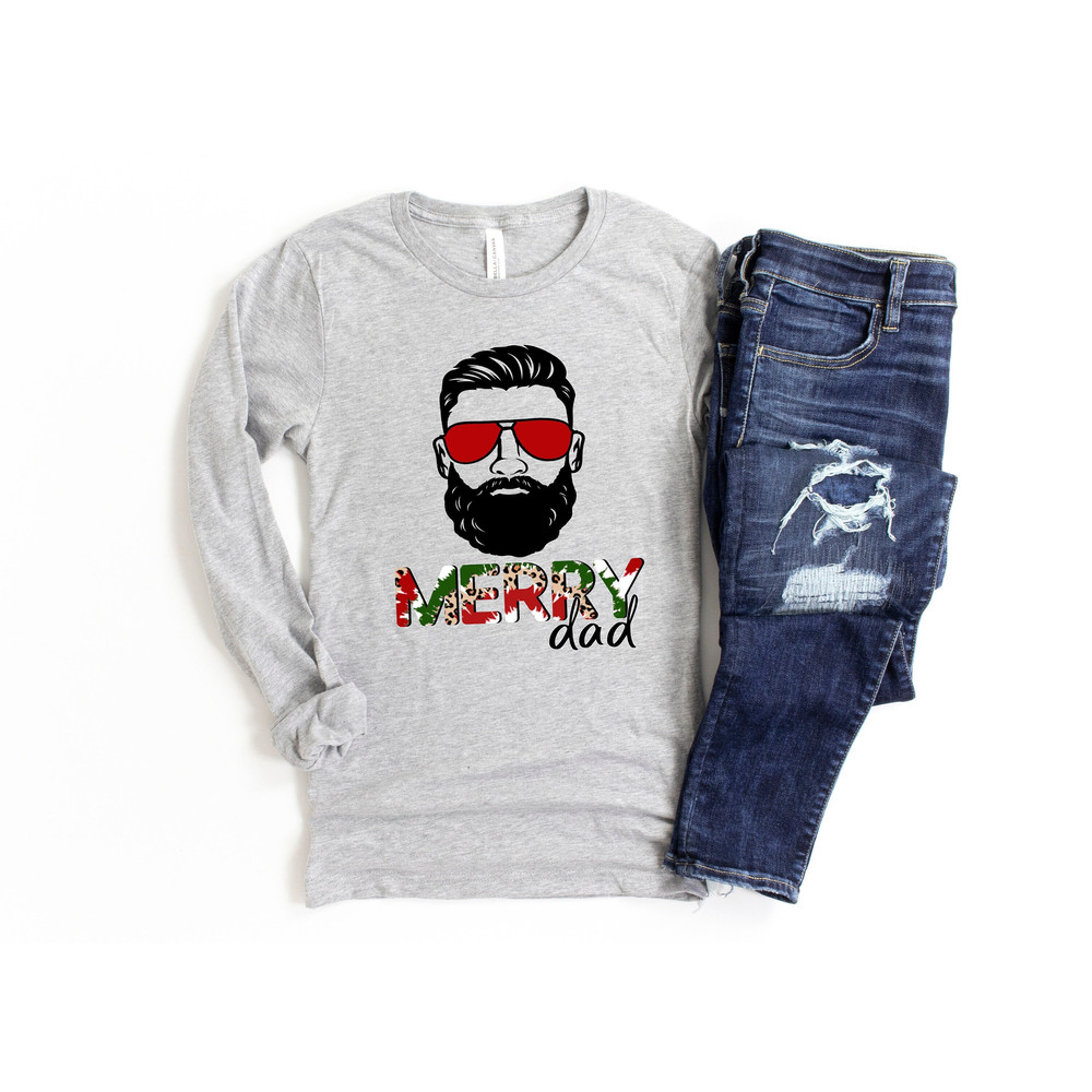 Christmas Merry Dad Shirt,Father T Shirt,Daddy Christmas shirt, Christmas Shirt, 2021 Christmas Shirt,Christmas Gift for Dad - 1.jpg