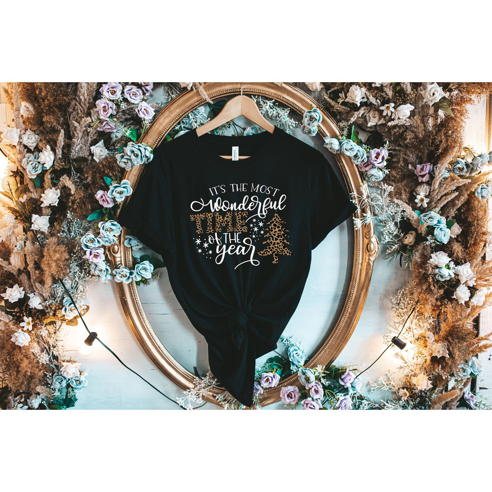 Christmas Shirt,It is the Most Wonderful Time Of The Year,Merry Christmas,Matching Family ,Family Matching Shirt,Leopard - 2.jpg