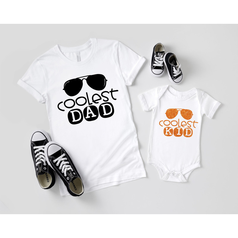 Coolest Dad Shirt,Coolest Kid Shirt,Dad and Son matching Shirt,New Dad Shirt,Dad Shirt,Daddy Shirt,Father's Day Shirt,Gift for Dad - 1.jpg