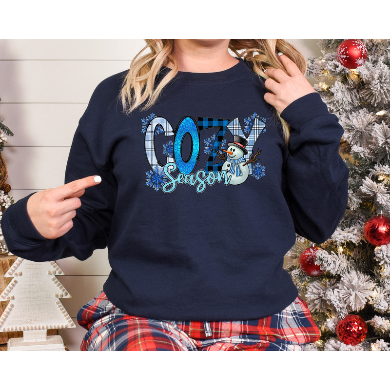 Cozy Season Winter Sweatshirt,Matching Family Christmas Shirts,Matching Christmas 2022 Shirts,Matching Xmas Tees,Christmas Party Shirt - 2.jpg
