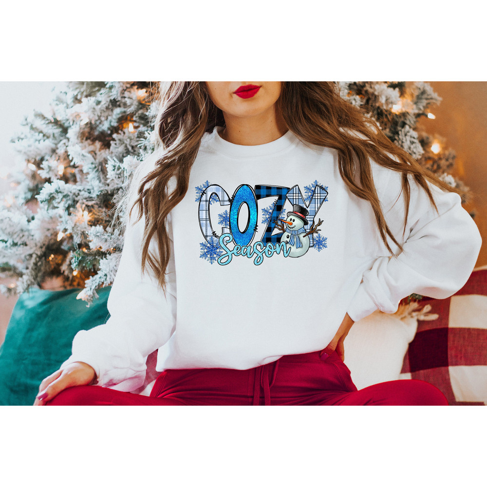 Cozy Season Winter Sweatshirt,Matching Family Christmas Shirts,Matching Christmas 2022 Shirts,Matching Xmas Tees,Christmas Party Shirt - 3.jpg