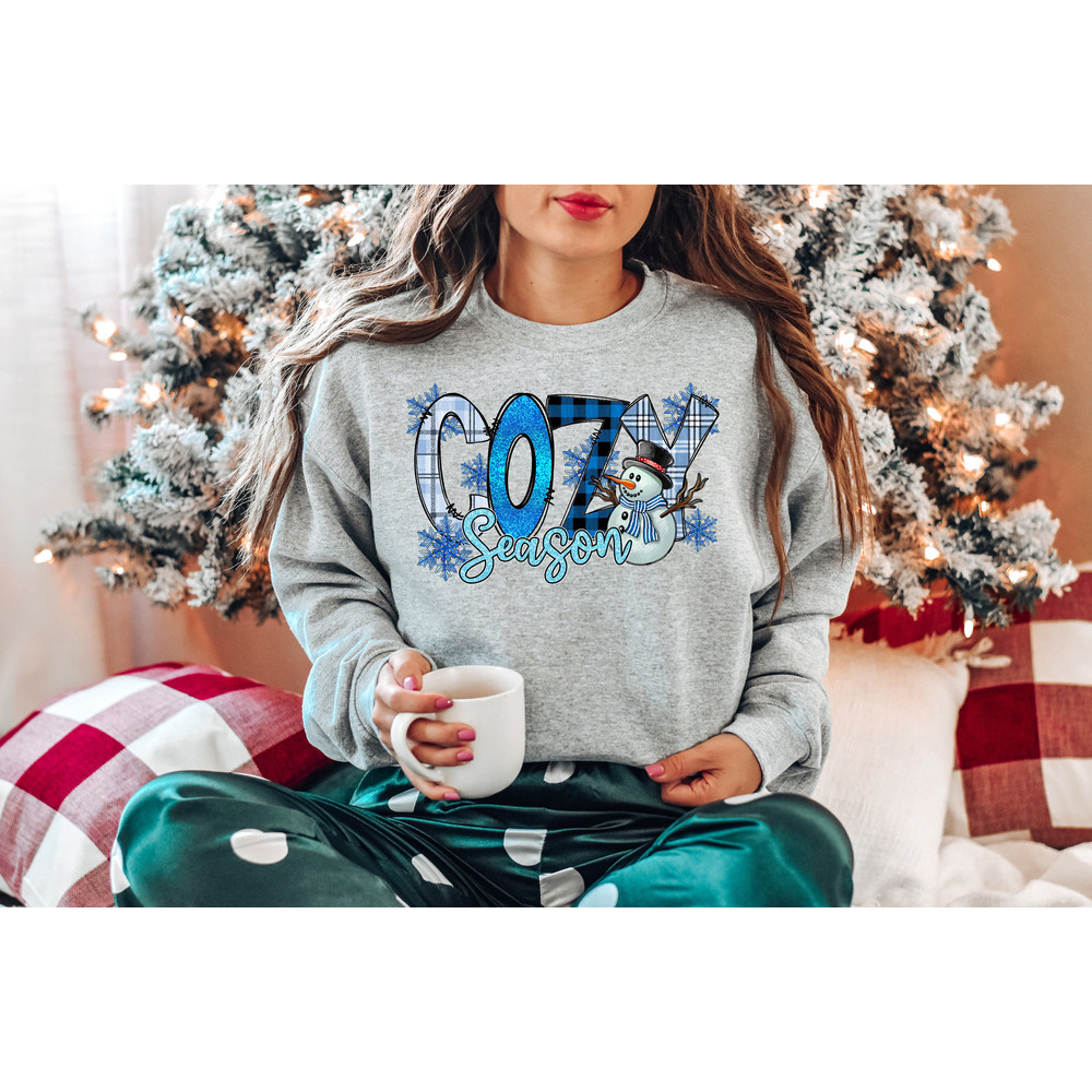 Cozy Season Winter Sweatshirt,Matching Family Christmas Shirts,Matching Christmas 2022 Shirts,Matching Xmas Tees,Christmas Party Shirt - 4.jpg