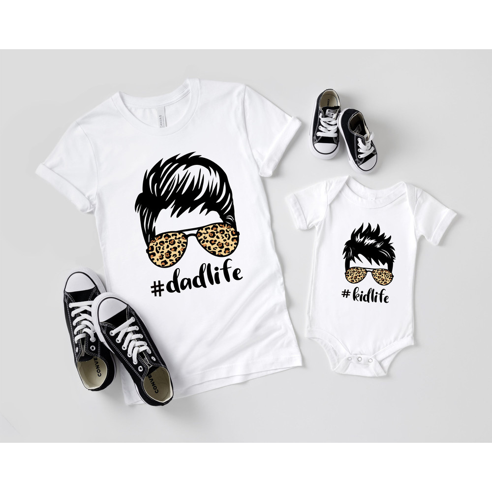 Dad Life Kid Life,Daddy's Helper,Father Son Matching T-Shirts,Dad Shirts ,Son Shirts,Father's Day Gifts,Mechanic Dad,Dadlife Skull - 2.jpg