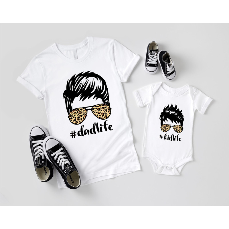 Dad Life Kid Life,Daddy's Helper,Father Son Matching T-Shirts,Dad Shirts ,Son Shirts,Father's Day Gifts,Mechanic Dad,Dadlife Skull - 2.jpg