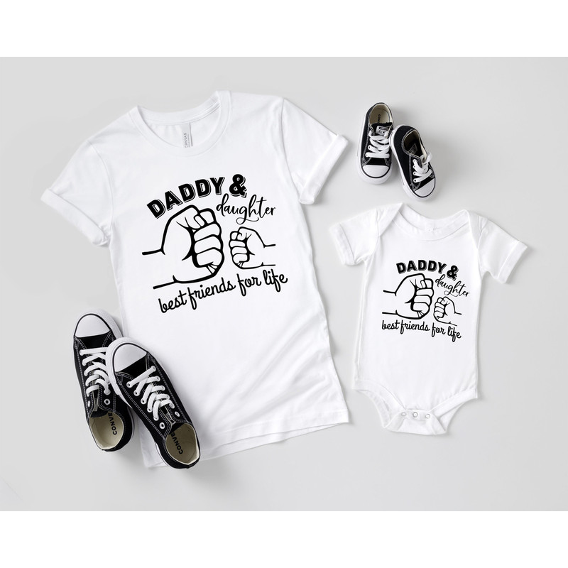 Daddy and Daughter Shirt,Dad and Daughter matching Shirt,New Dad Shirt,Dad Shirt,Daddy Shirt,Father's Day Shirt,Gift for Dad,family matching - 1.jpg
