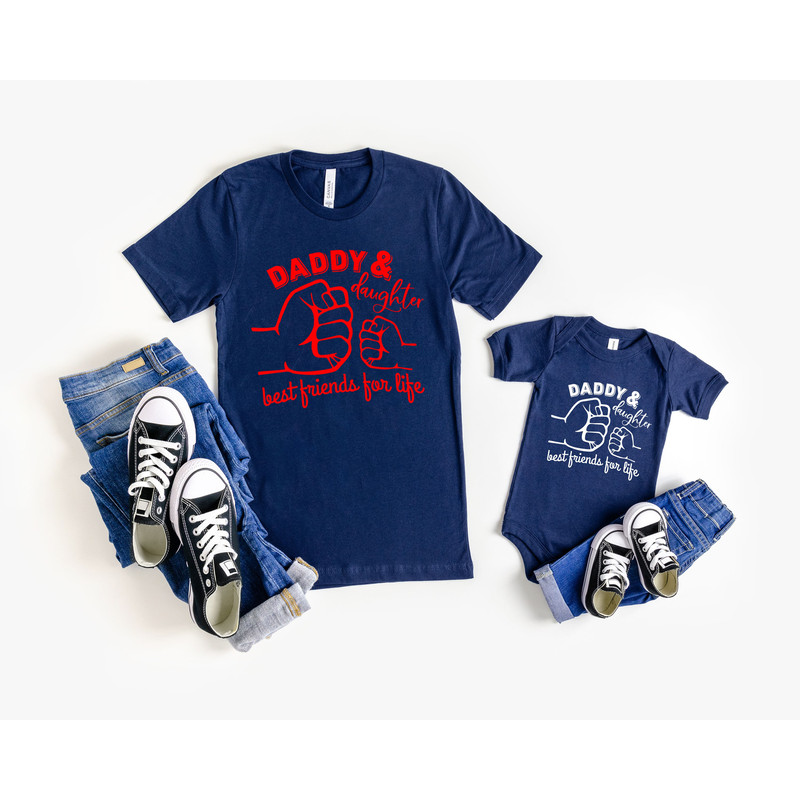 Daddy and Daughter Shirt,Dad and Daughter matching Shirt,New Dad Shirt,Dad Shirt,Daddy Shirt,Father's Day Shirt,Gift for Dad,family matching - 2.jpg