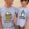 Daddy and me Shirt, Drinking Buddies Milk and Beer, Family Matching Shirts, Father and Son, Father and Daughter, New Dad Gift, Dad and Son - 2.jpg