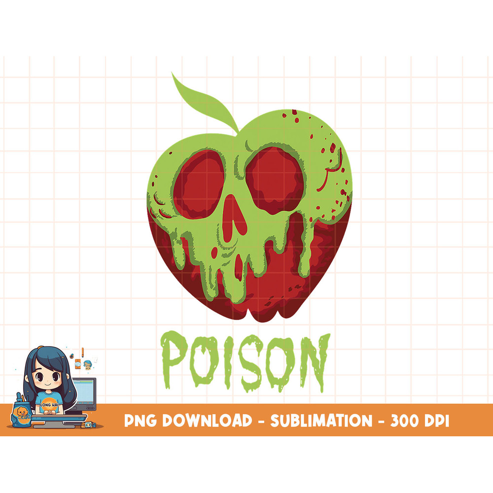 Disney Wreck It Ralph 2 Snow White Bad Apple Graphic T-Shirt png, sublimation, digital print.jpg