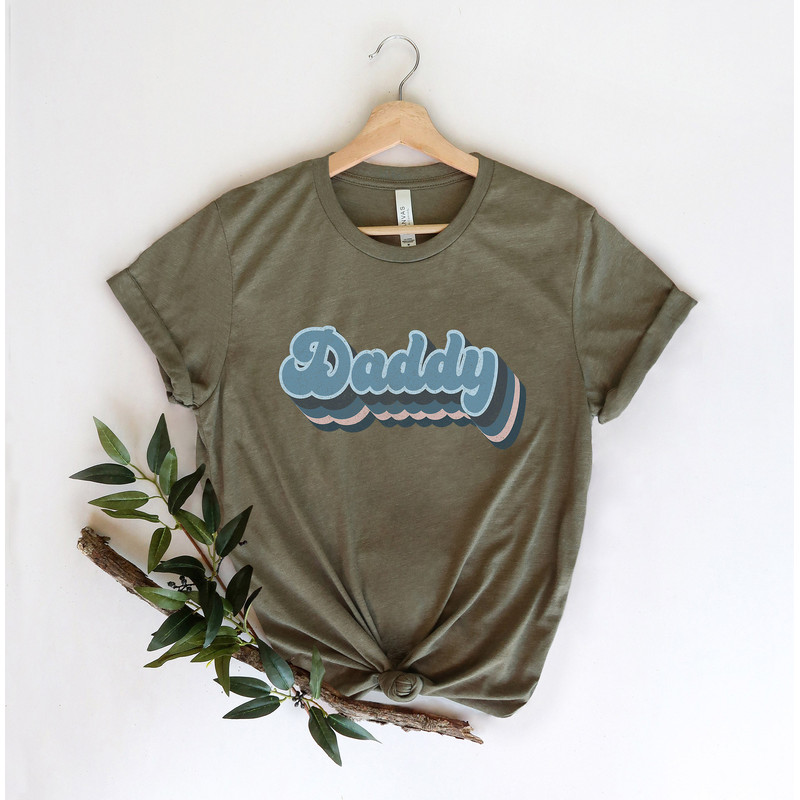 Daddy Retro Shirt, Daddy sweatshirt, Pregnancy Announcement, Fathers Day Gift, Daddy Gift, Daddy Shirt, Fathers day retro shirt - 2.jpg