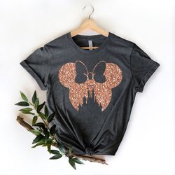 disney family shirt,disney shirt for women,disney ear shirt,disney mickey silhouette shirt,tshirt for kids.disney glitte
