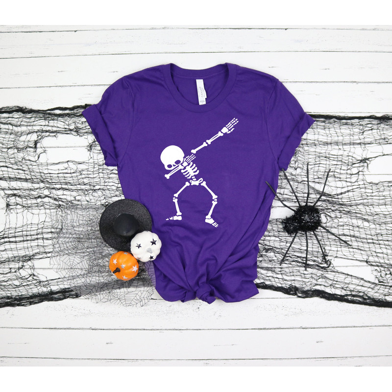 Dubbing Skeleton Shirt, Halloween Party, Halloween 2022 Shirt, Skeleton T, Halloween Outfits, Halloween Funny Shirt, Family Matching Shirts - 4.jpg