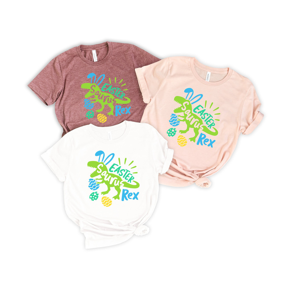 Easter Dinosaur Shirt,T-Rex Bunny Shirt,Easter Shirt For Woman,Funny Dino Shirt,Easter Shirt,Easter Family Shirt,Easter Day - 2.jpg