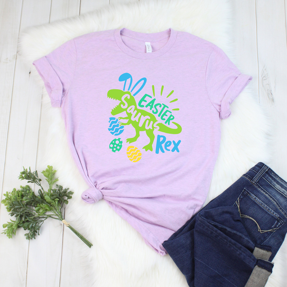 Easter Dinosaur Shirt,T-Rex Bunny Shirt,Easter Shirt For Woman,Funny Dino Shirt,Easter Shirt,Easter Family Shirt,Easter Day - 3.jpg