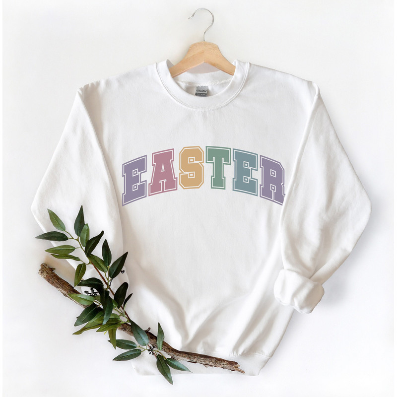 Easter Shirt,Christian Easter Shirt,Retro Easter Shirt,Easter Shirt Gift for Women,Happy Easter Shirt,Easter Vibes Shirt,Spring Shirt - 1.jpg