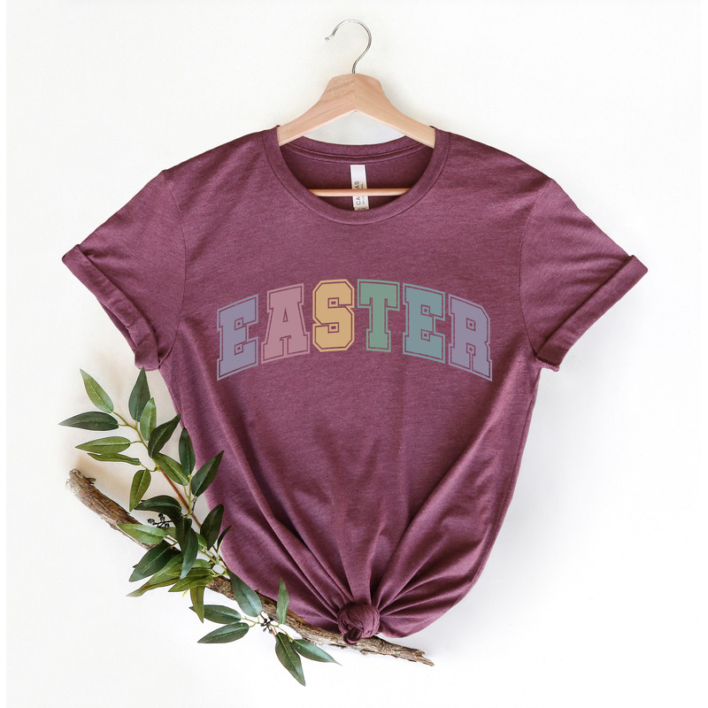 Easter Shirt,Christian Easter Shirt,Retro Easter Shirt,Easter Shirt Gift for Women,Happy Easter Shirt,Easter Vibes Shirt,Spring Shirt - 4.jpg