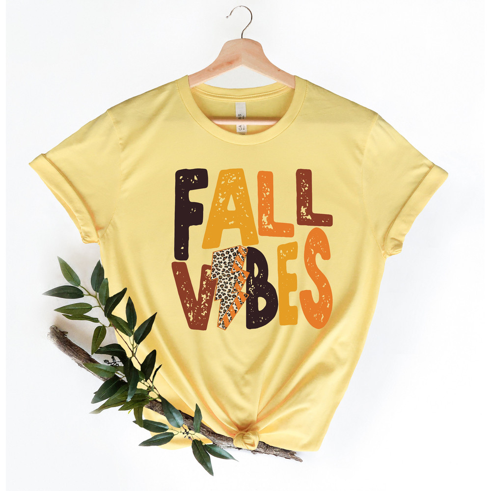 Fall Vibes Shirt, Fall Vibes Cheetah Shirt, Pumpkin Shirt, Happy Thanksgiving Shirt, Thanksgiving Shirt, Fall Shirt, Thanksgiving Gift - 4.jpg