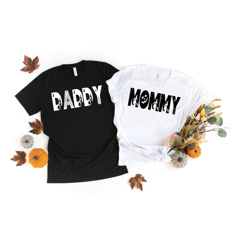 Family Halloween Shirt, Daddy Shirt, Mommy Shirt, Matching Halloween Shirts, Funny Halloween, Halloween Gift, Couples Halloween Party - 2.jpg
