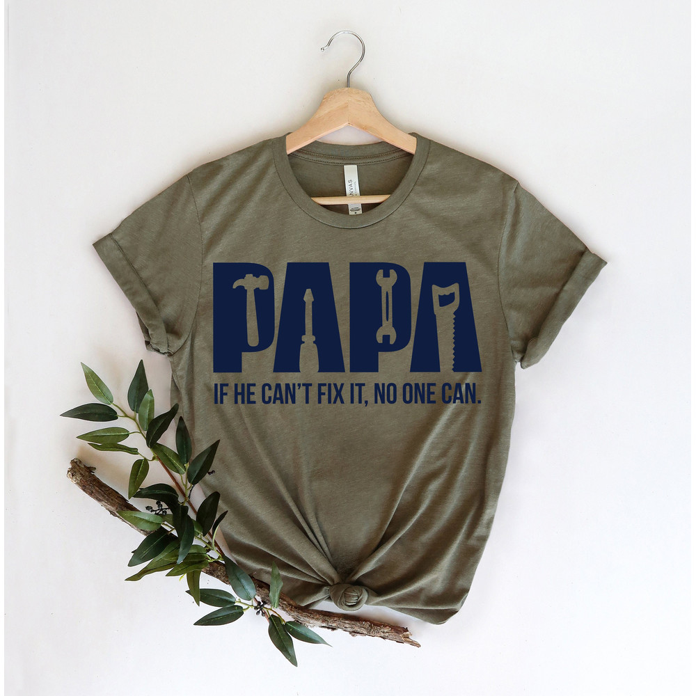 Funny Papa Birthday Shirt,Fixer of Things Shirt,Papa Tools Shirt,Papa Shirt,Papa can fix it tool box Shirt,Father's Day Shirt,Gift for Papa - 1.jpg